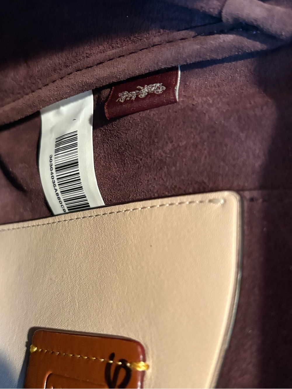 Coach 1941 SAMPLE Rider Bag 24 in Neutral Snakeskin Leather - Picture 15 of 16